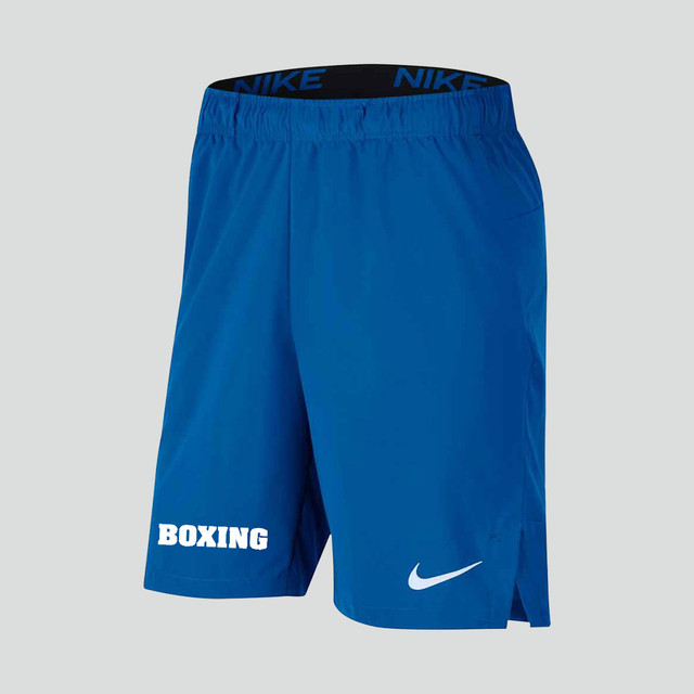 Nike Youth Boxing Dri-FIT Flex Woven Training Short - Royal Blue