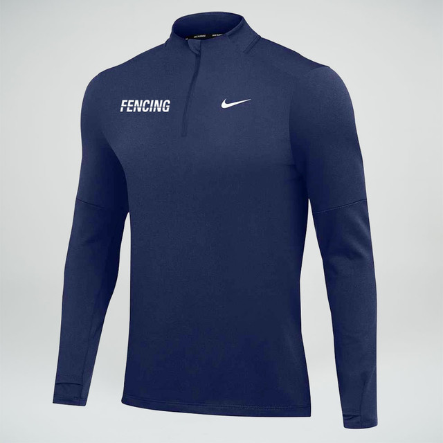 Nike Men’s Fencing Dri-FIT Element Top Half Zip - Navy