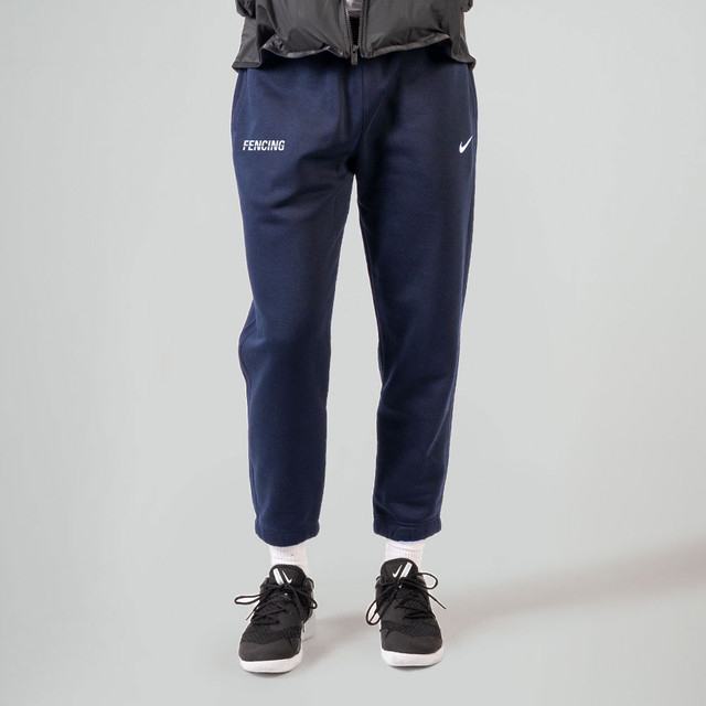Nike Women's Fencing Fleece Training Pants - Navy