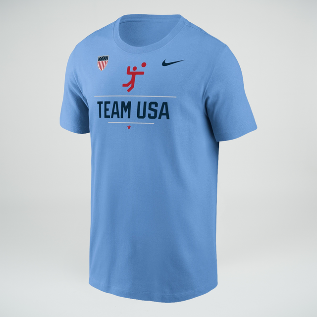 Nike Men's Volleyball Team USA Tee - Valor Blue