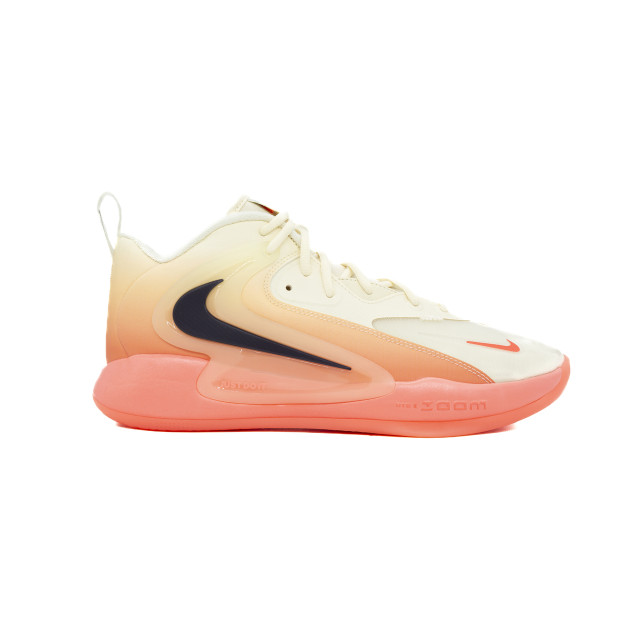 Nike Zoom Hyperset 2 SE Volleyball Shoes -  Coconut Milk / Cave Purple / Hot Lava