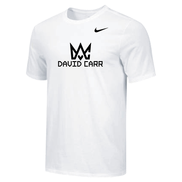 Nike Men's 100% Cotton Tee - Carr Crown Dark - WHITE