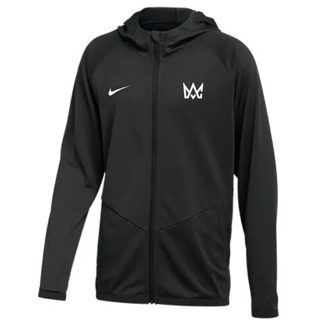 Nike Youth Relentless Jacket - DC Small Crown - BLACK