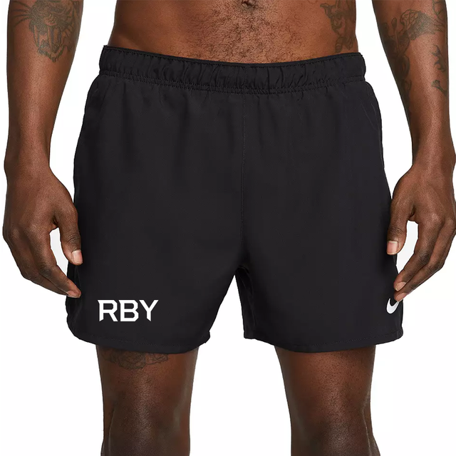 Nike Men's Challenger Dri-FIT 5" Short - RBY Solid Light - Black