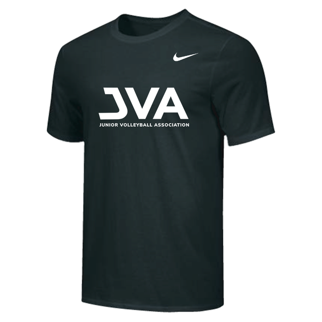 Nike Men's 100% Cotton S/S Tee - JVA Light - Black
