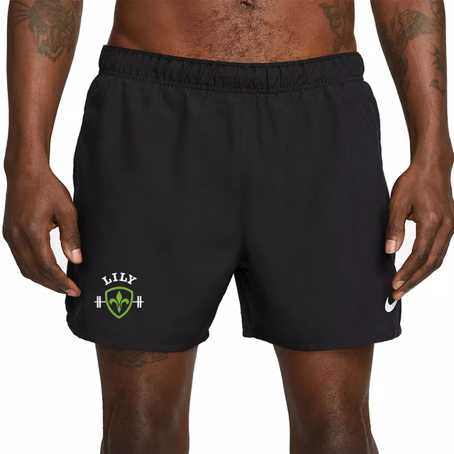 Nike Men's Challenger Dri-FIT 5" Short - Lily Small - Black