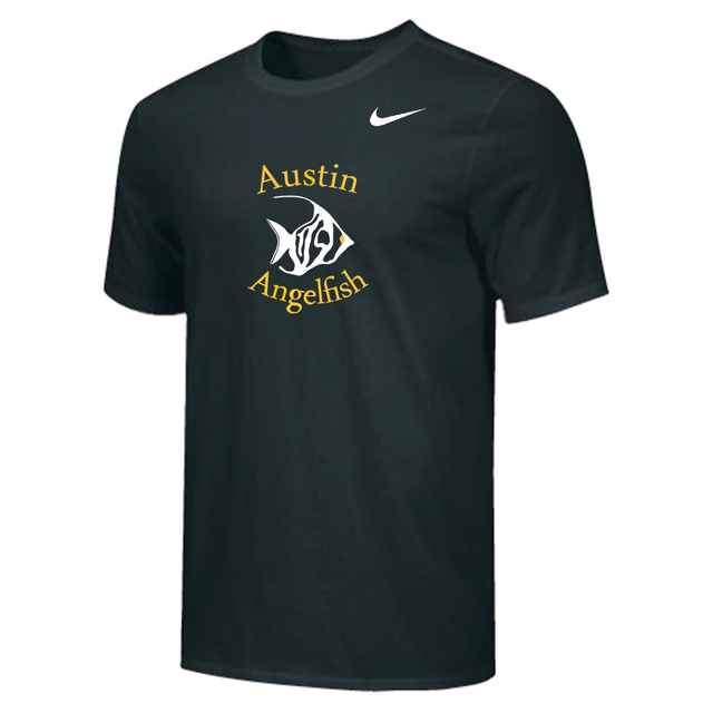 Nike Youth Angelfish 100% Cotton Tee - Black