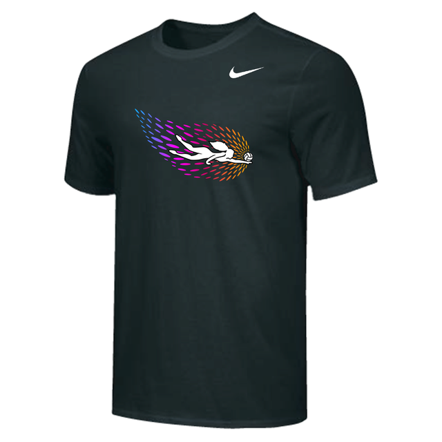 Nike Men's 100% Cotton Tee - ZF Flares Girl - Black