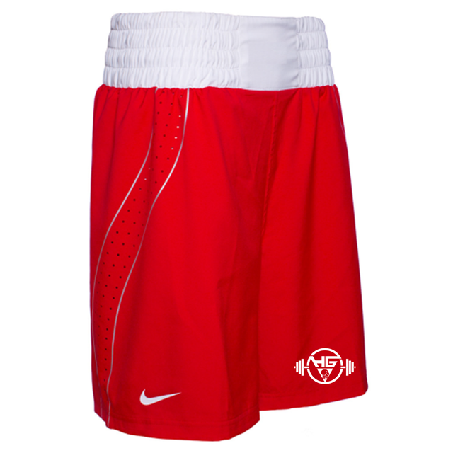 Nike Boxing Competition Short - HG Circle - Scarlet