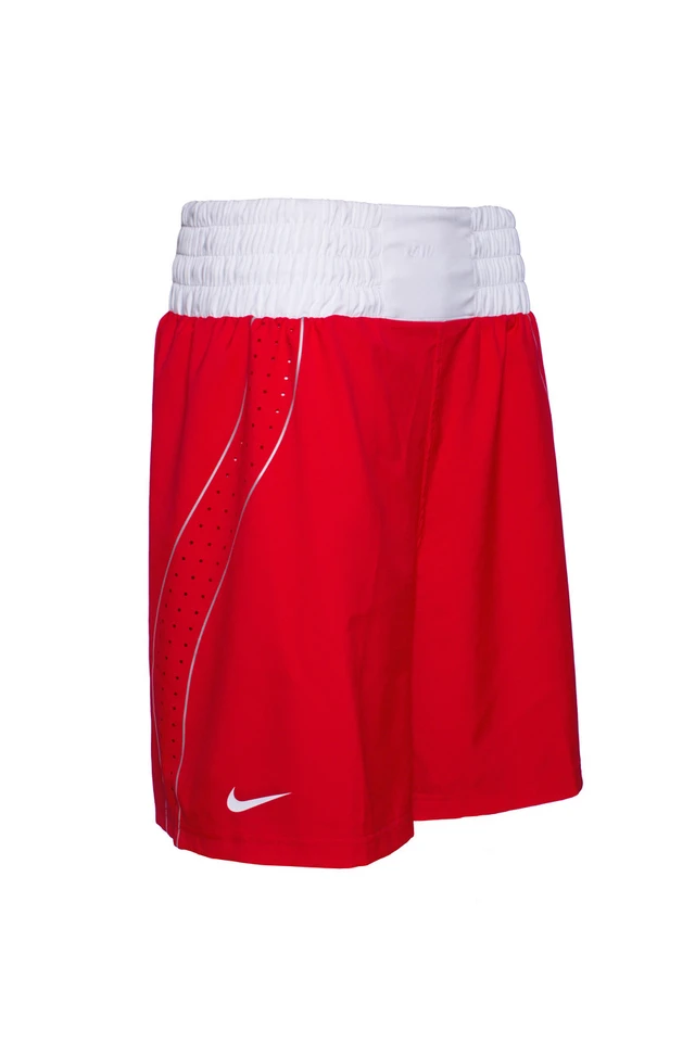 Nike Youth Boxing Short -  Scarlet / White