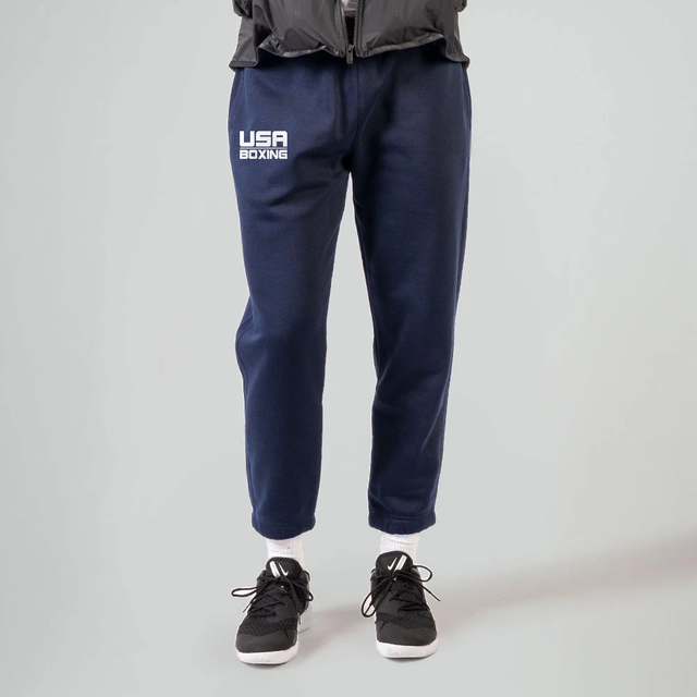 Nike Women's USA Boxing Fleece Training Pants - Navy
