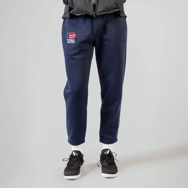 Nike Women's USA Boxing Flag Fleece Training Pants - Navy