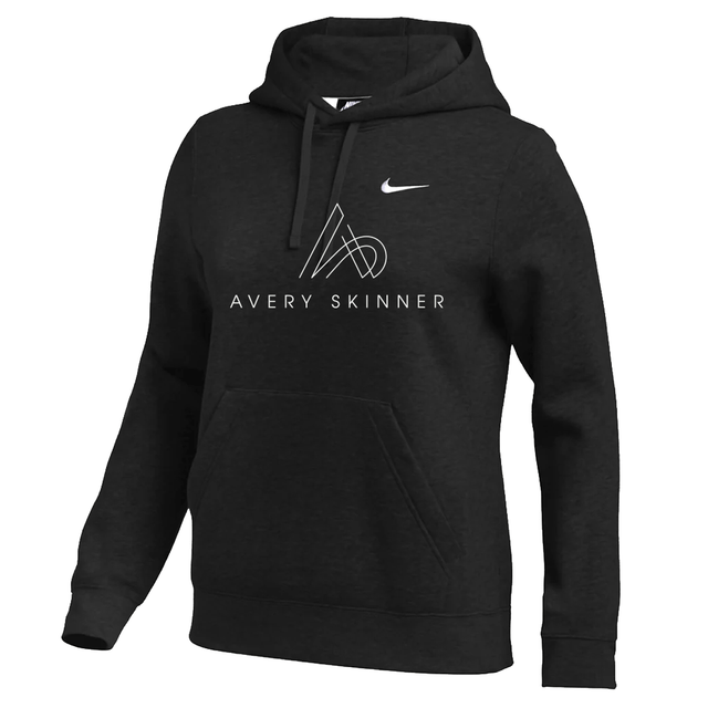Nike Women's Avery Skinner Logo Hoodie - Black/White
