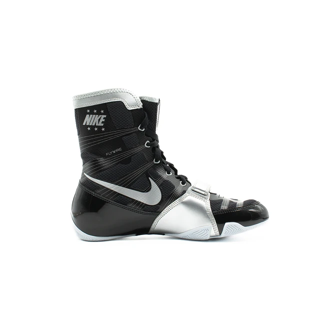Nike HyperKO Boxing Shoes - Color: 020-Black / Silver