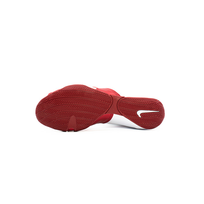Nike HyperKO Boxing Shoes - Color: 164-White / Royal / Red