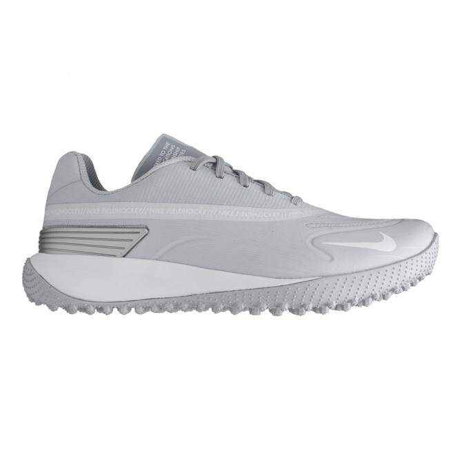 Nike Vapor Drive Field Hockey Shoes - Color: 010-Sky Grey/White/Metallic Silver