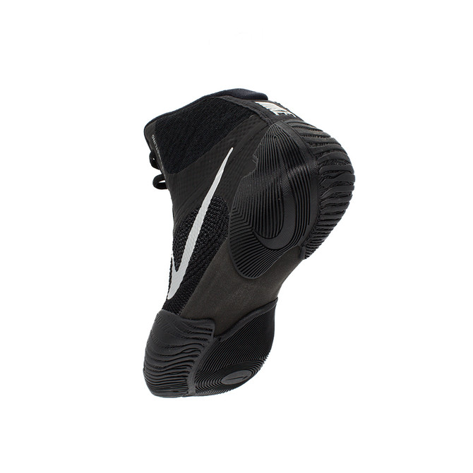Nike Tawa Wrestling Shoes - Color: 001-Black/Metallic Silver