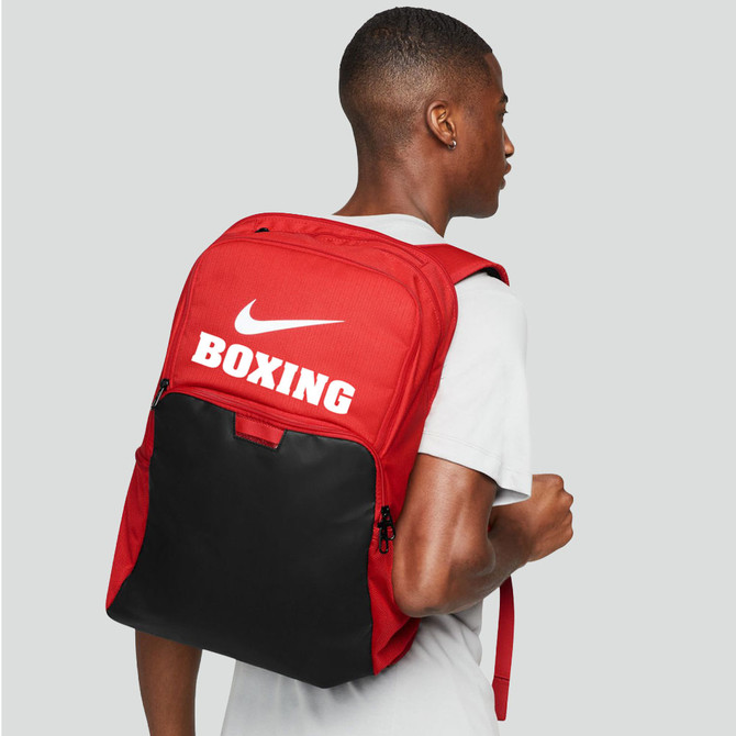 Nike Boxing Brasilia Training Backpack - Red
