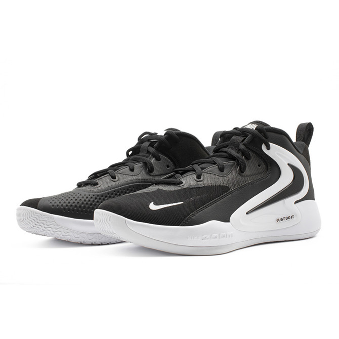 Nike Zoom Hyperset 2 Volleyball Shoes - Color: 001 - Black/Black-White
