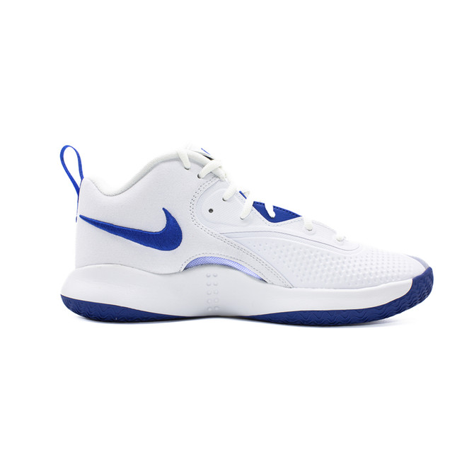 Nike Zoom Hyperset 2 Volleyball Shoes - Color: 108 - White/White-Game Royal