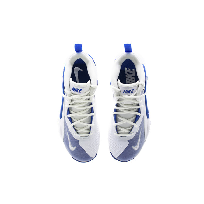Nike Zoom Hyperset 2 Volleyball Shoes - Color: 108 - White/White-Game Royal