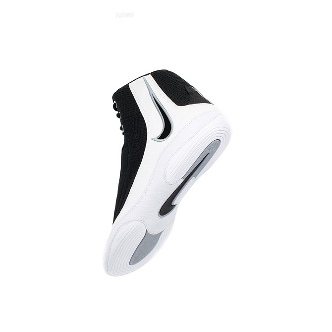 Nike Inflict 4 Wrestling Shoes - Color: 001 - Black/White/Wolf Grey