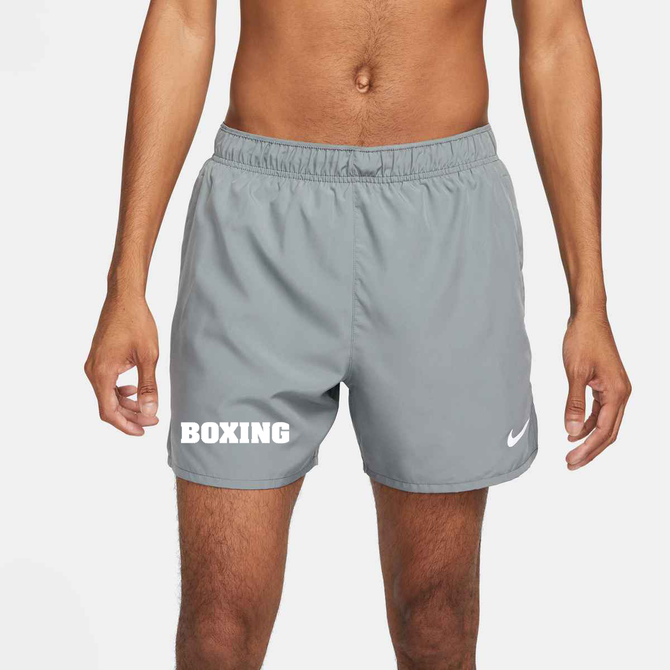 Nike Men's Boxing Dri-FIT 5" Brief-Lined Shorts - Grey