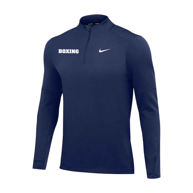Nike Men’s Boxing Dri-FIT Element Top Half Zip - Navy