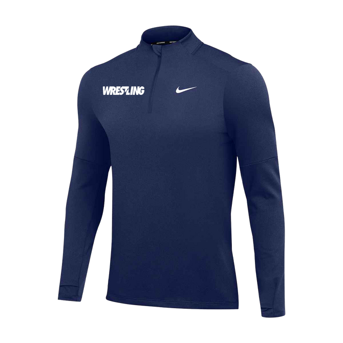 Nike Men’s Wrestling Dri-FIT Element Top Half Zip - Navy