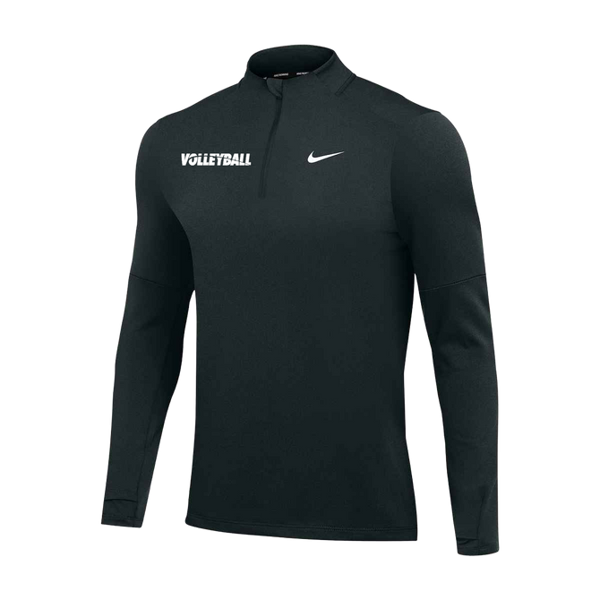 Nike Men’s Volleyball Dri-FIT Element Top Half Zip - Black