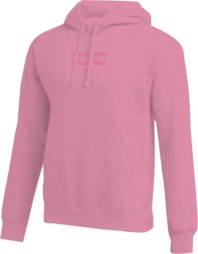 nike pink foam hoodie