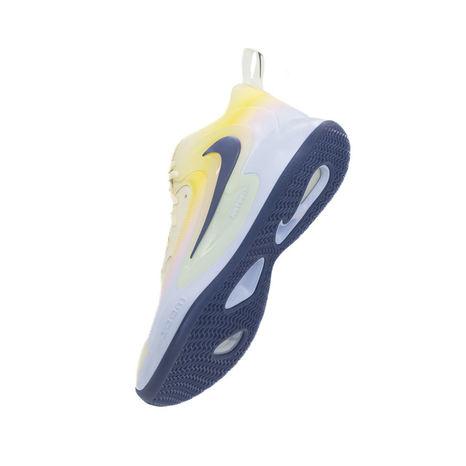 Nike Zoom Hyperset 2 SE Volleyball Shoes - Color: 102  - Coconut Milk / Diffused Blue / Hydrogen Blue