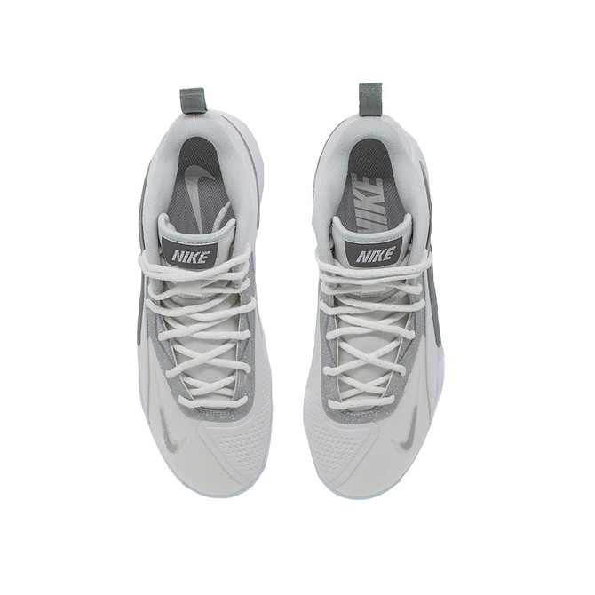Nike Zoom Hyperset 2 SE Volleyball Shoes - Color: 101 - Summit White/Metallic Silver/Pure Platinum