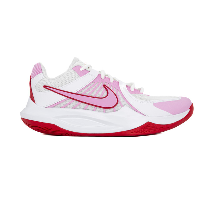 Nike HyperSpeed Court 2 Volleyball Shoes - Color: 101 - White / Pink Rise / University Red