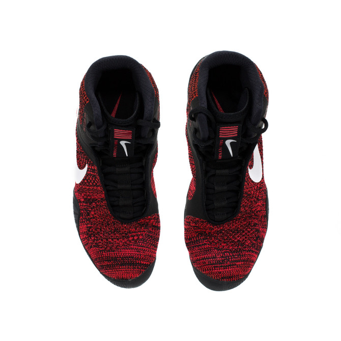 Nike Tawa Wrestling Shoes - Black/Red Orbit/Crimson