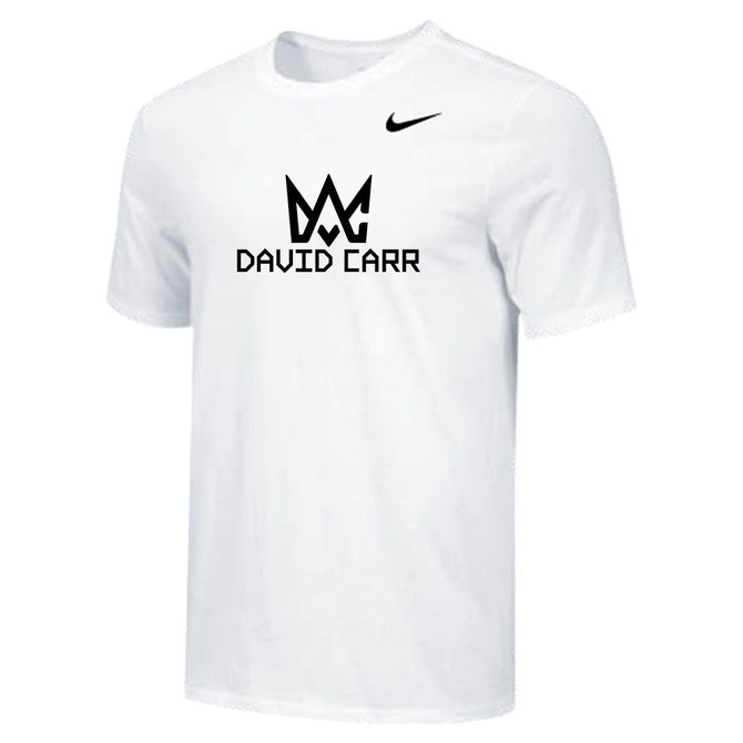 Nike Men's 100% Cotton Tee - Carr Crown Dark - WHITE