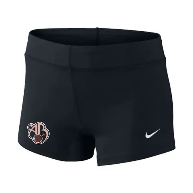 Nike Women's Performance Game Short - Alycia - Black/White