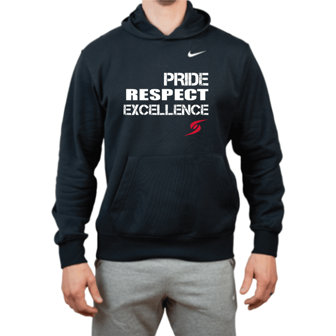 Nike Men's Wrestling PRE Club Fleece Hoodie - Black