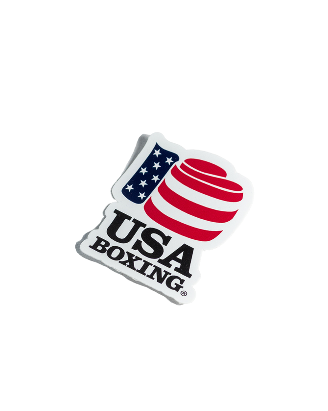 USA Boxing 2.5 Inch Vinyl Sticker - Red/White/Blue