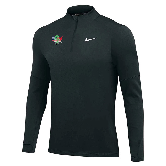 Nike Men's Fab 50 Flag Pocket 1/2 Zip Top - Black
