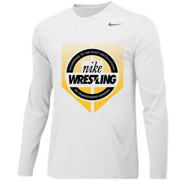 black and gold nike long sleeve shirt