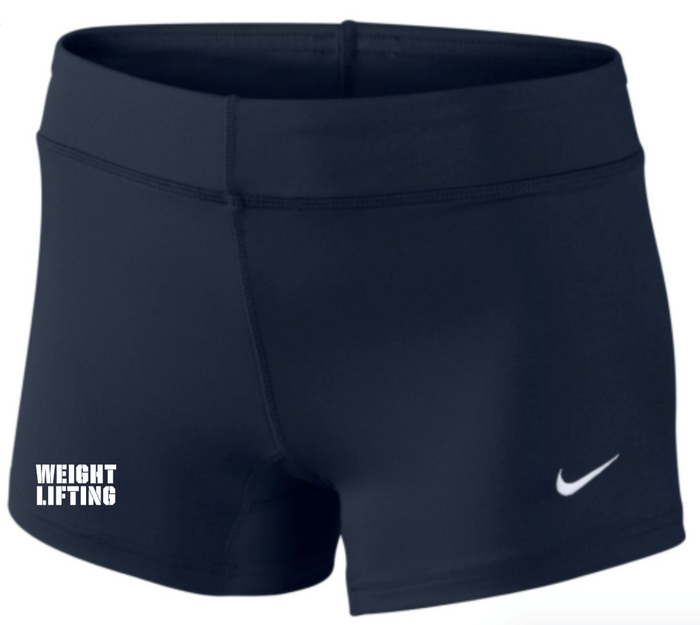 Nike Women's Weightlifting Performance Game Short - Navy