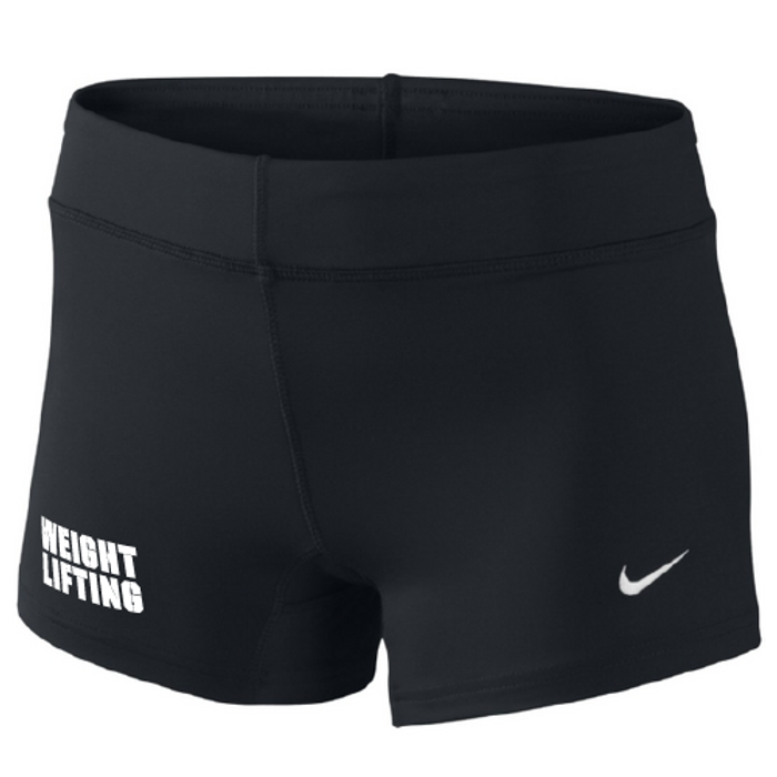 Nike Women's Weightlifting Performance Game Short - Black/White