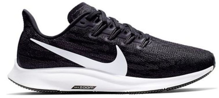 Nike Men's Air Zoom Pegasus 36 - Black/White/Grey