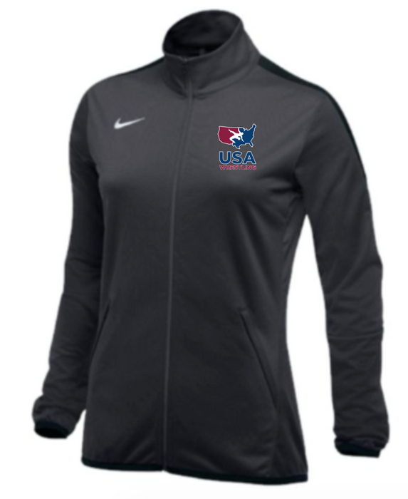 Nike Women's USA Wrestling Epic Jacket - Anthracite