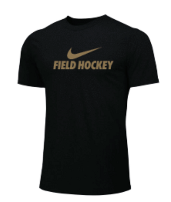 Nike Youth Field Hockey Tee - Black