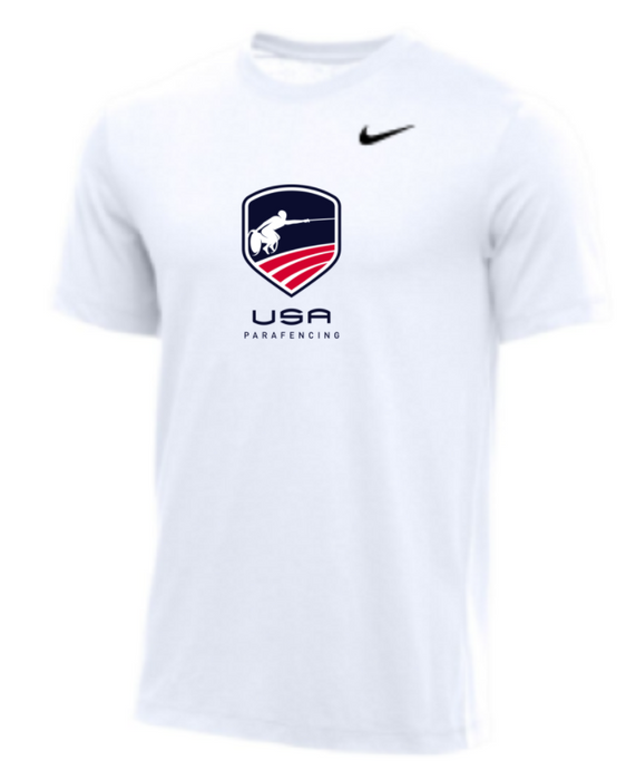 Nike Youth USA Parafencing Tee - White