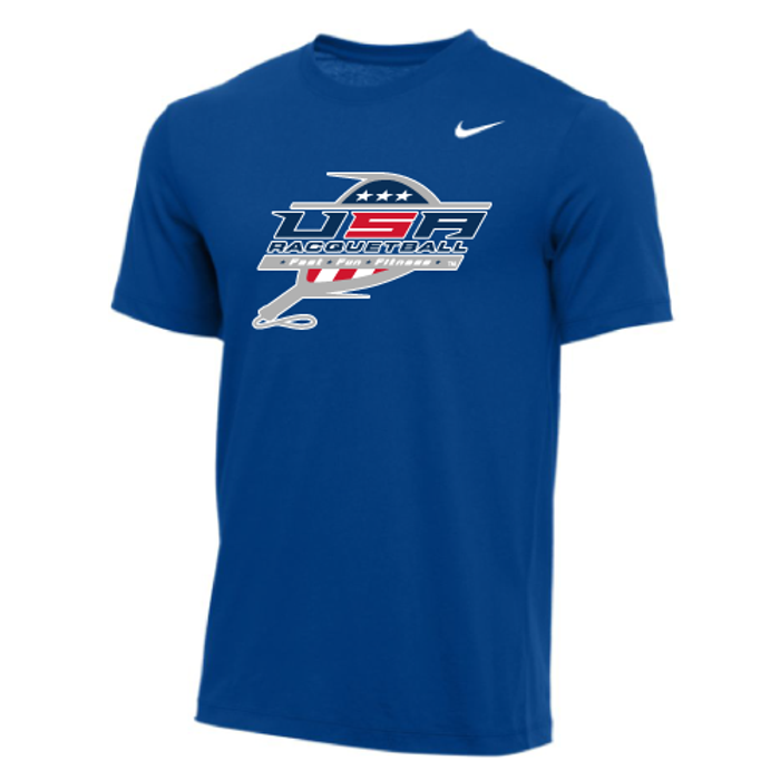 Nike Men's USA Racquetball Tee - Royal