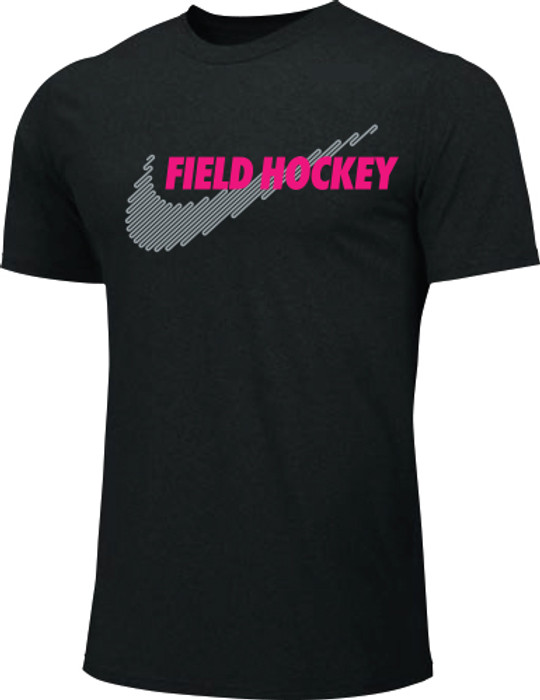 Nike Women's Field Hockey Rawdacious Tee - Black/Grey