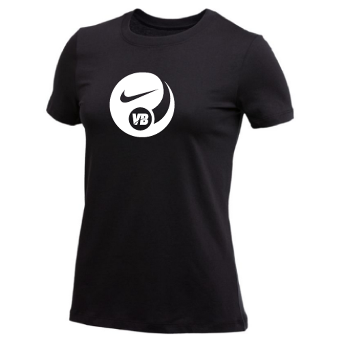 Nike Women's Retro Volleyball Tee - Black